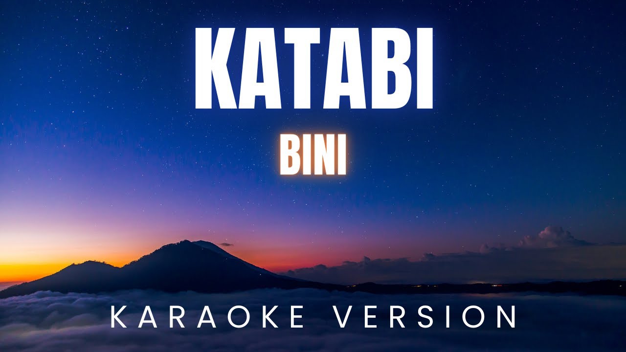 BINI - Katabi | KARAOKE