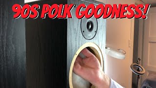 Classic 90s Home Theater Speakers - Polk RT10