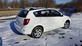 2006 Pontiac Vibe White 2