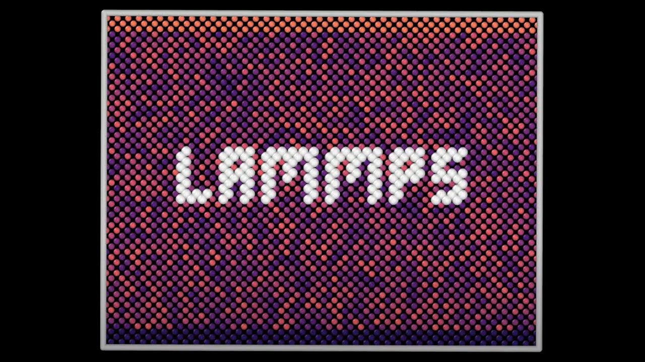 LAMMPS Tutorial #1 - Simulation of Lennard Jones Fluid