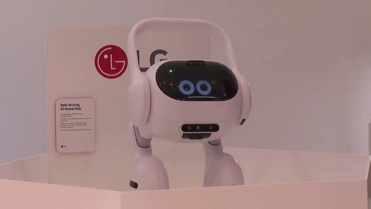 LG presents cute AI robot that creates stories from children's sketches ...