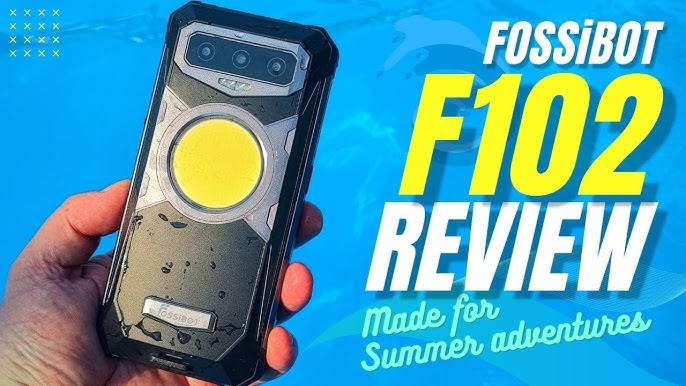 FOSSiBOT Introduces the New Flagship Rugged Smartphone FOSSiBOT F102:  Boasting a 108MP Camera and Ultra-Bright