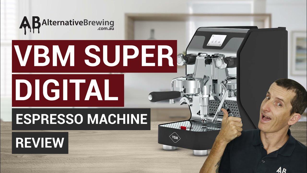 VBM Domobar Super Digital Espresso Machine Review YouTube