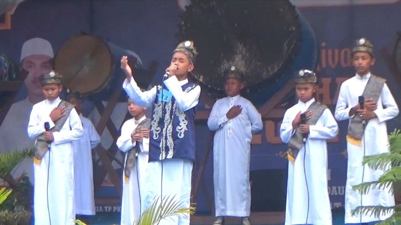 Penyisihan fastival becatuk dauh 2024 kalimantan selatan dari grub ar raudhah junior tluk selong