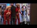 Fremont Street Experience walk in 4k - 12/11 around 7pm - People watching, Showgirls & Entertainers
