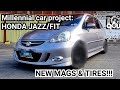 HONDA JAZZ / FIT GD UPDATE: NEW MAGS AND TIRES