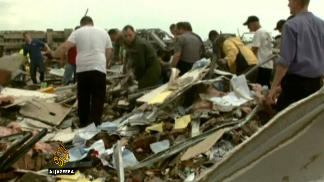 إعصار في أوكلاهوما يودي بحياة العشرات - الجزيرة البلقان