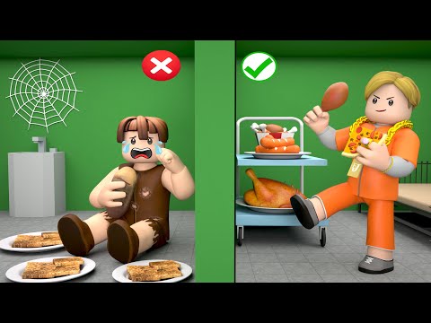ROBLOX Brookhaven 🏡RP - Funny Moments : Rich and Broke Prisoners | King Roblox