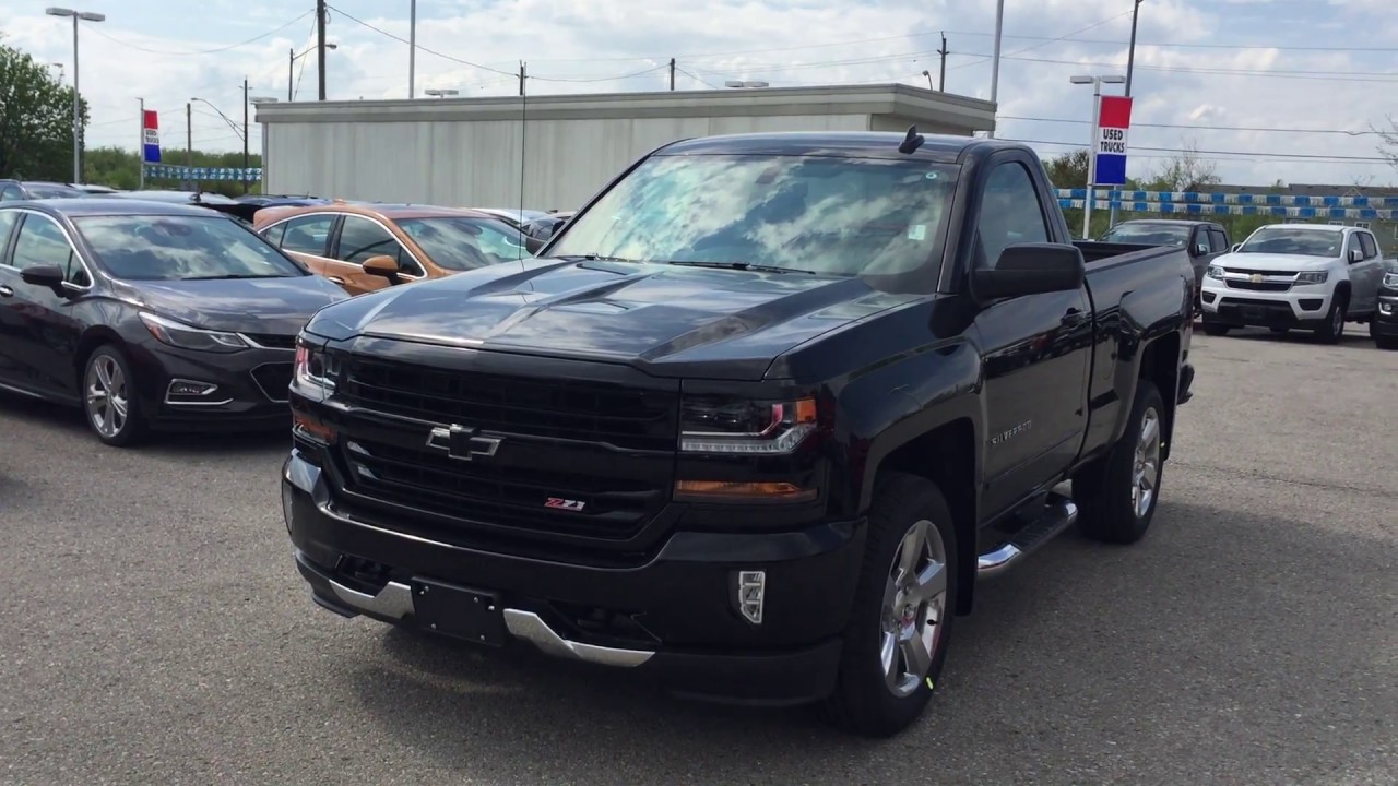 2017 Chevrolet Silverado 1500 LT Z71 Black Roy Nichols Motors Courtice