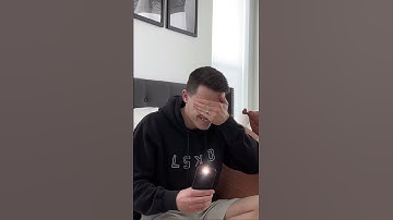 Telling him to close his eyes while I change