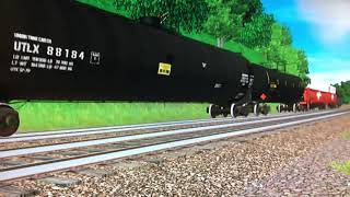 Reading T1 hauling mixed freight trainz 2019
