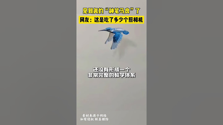 社会百态 | 见到真的“神笔马良”了，网友：这是吃了多少个照相机~