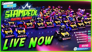 60 Player PVP Kart Racing!