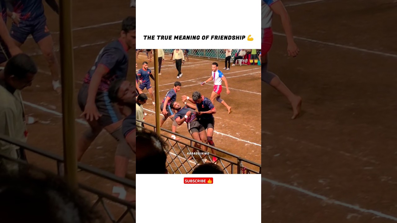 THE TRUE MEANING OF FRIENDSHIP 💪 