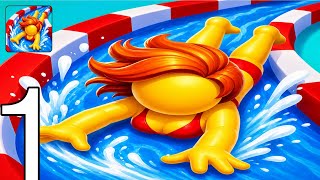 Aquapark.io - Gameplay Walkthrough Part 1 Tutorial New Mobile Game (Android,ios) screenshot 4
