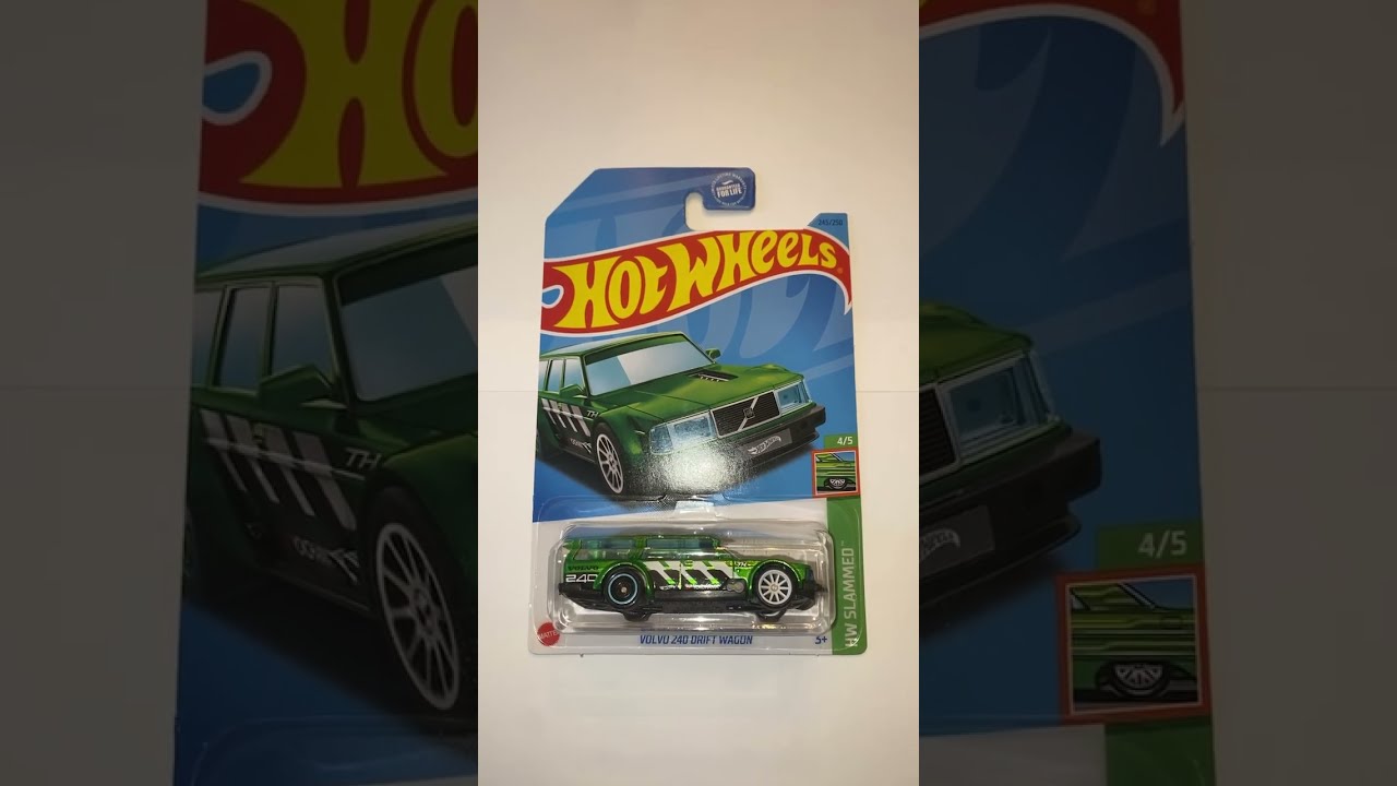 2023 Hot Wheels Volvo 240 Drift Wagon Super Treasure Hunt Find 