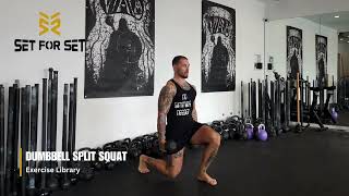 Dumbbell Split Squat | SFS Exercise Library