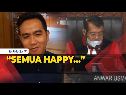 Respons Gibran Soal Putusan MK Tolak Gugatan Proporsional Tertutup: Semua Happy!