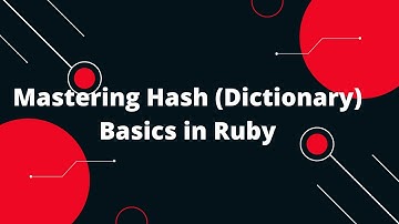 Ruby on Rails Tutorial #22 🔍 Mastering Hash (Dictionary) Basics in Ruby