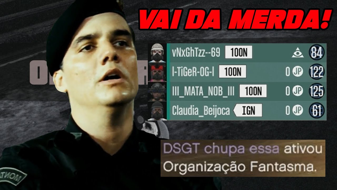 GTA 5 - FUI PRA CIMA DE UM DOS COMANDOS MAIS TRASHS DO GTA ONLINE - VAI DA M... ISSO AI!