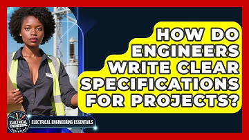 How Do Engineers Write Clear Specifications For Projects? - Electrical Engineering Essentials