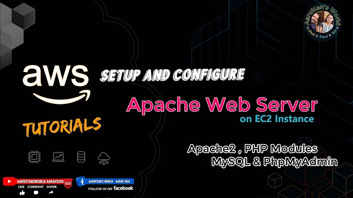 AWS EC2 Tutorial - Apache2 Installation on Ubuntu In AWS EC2 Instance | 2022