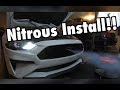 Installing NITROUS on my 2018 MUSTANG GT!