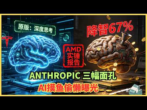 算力暗降67%、偷偷“假装思考”？AMD实锤揭开Anthropic底牌：你花200美金买的AI，其实在摸鱼 thumbnail