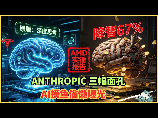算力暗降67%、偷偷&ldquo;假装思考&rdquo;？AMD实锤揭开Anthropic底牌：你花200美金买的AI，其实在摸鱼