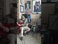 Epiphone SG Tribute with Slow Sad Blues Backing Track