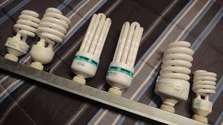 High Output CFL Light Bulbs 418watts!