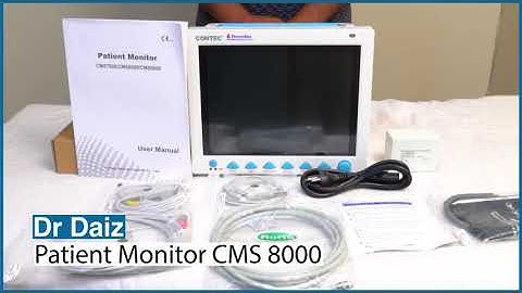 Contec Multipara Monitor CMS8000 - Dr Diaz - Hemodiaz Life Sciences