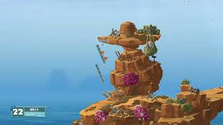 Celebrity Worms W.M.D | Steeple Jack - Walkthrough Wealth