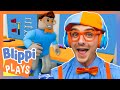 Extreme Hide and Seek ROBLOX Gameplay | PART 1 & 2 of BLIPPI PLAYS | Roblox Gaming Videos for Kids
