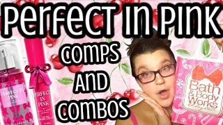 Bath & Bodyworks Perfect in Pink Review with Comparisons & Combos! #fragrance #new #perfume #lipoil