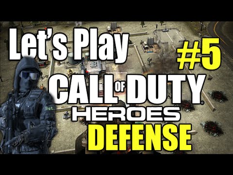 New 콜 오브 듀티 히어로즈 파트 #5 - DEFENSE(Strategy Combat iOS)