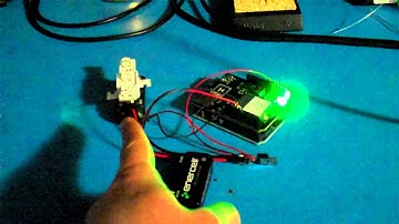 DIY Sandbox Hydrogen WiFi Arduino Ping Sensor Lamp Demo