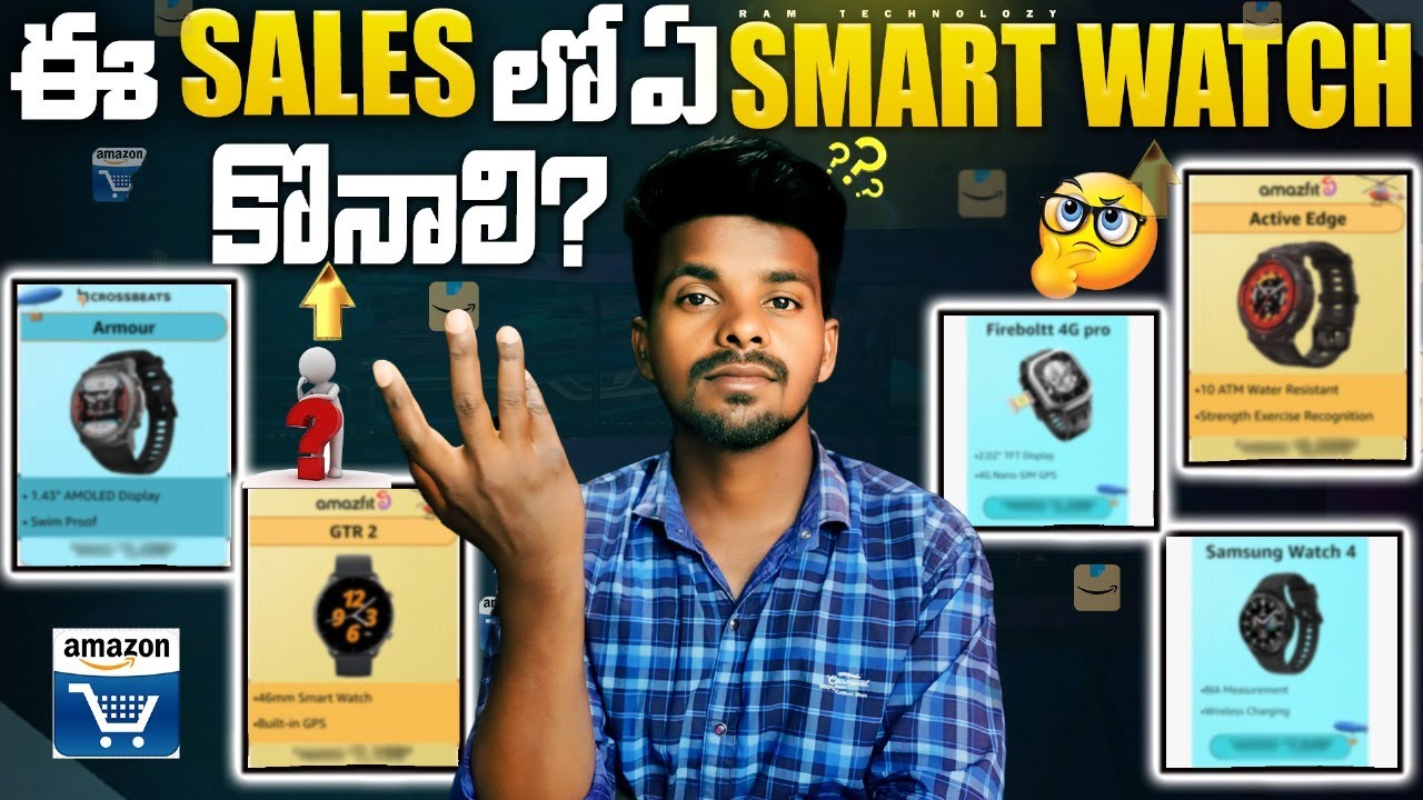 "Best Smartwatches to Buy on Amazon Prime Day 2024: Top Deals & Offers"