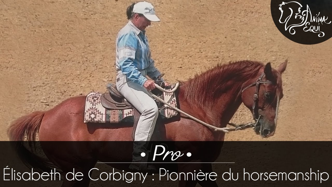 PRO • Élisabeth de Corbigny : Pionnière du horsemanship - YouTube
