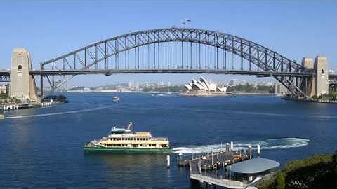 Sydney Harbour views using GoPro Studio and keyframes + static movie clip