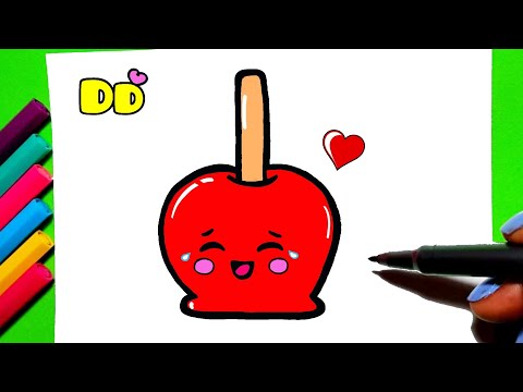 Como desenhar Limão Kawaii fofo, how to draw lemon kawai cute ❤ Dibujos  Desenhos para Desenhar 