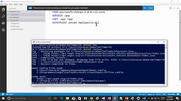 Deploying ASP.NET Core applications using Docker Containers | #dotNetConf 2016