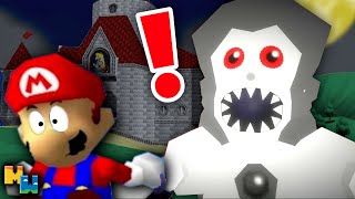 Mario 64... but its SPOOKY!! 🌕👻🏰