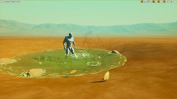 Water Hole and Hungry Fish FX - UE4