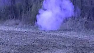 Homemade 1 Pound exploding target. Boom