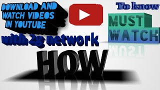 How to run youtube in 2g network without losing more mobile data screenshot 4