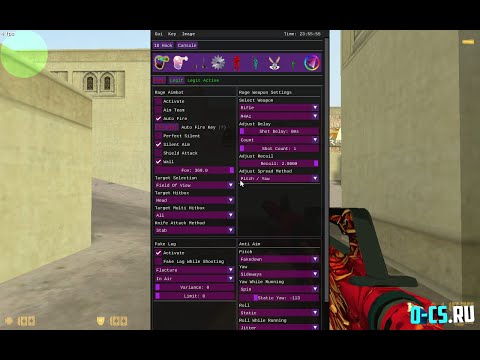 COUNTER-STRIKE 1.6 HACK, EVOL V26 BEST SETTINGS , AIMBOT, WALLHACK, RAGE, LEGIT