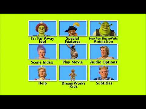Shrek Movies Play Movie Sequence (2001-2010) (Reverse Version)