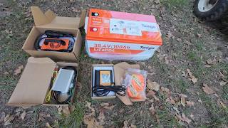 Temgo 36V Lithium Battery Install Golf Cart