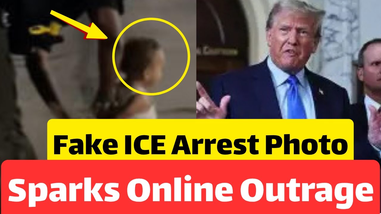 Fake ICE Arrest Photo Sparks Online Outrage